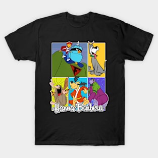 Hanna Barbera Characters 2 T-Shirt